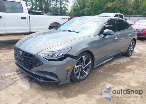 2021 Hyundai Sonata Sel Plus from USA, damaged, VIN 5NPEJ4J27MH071117